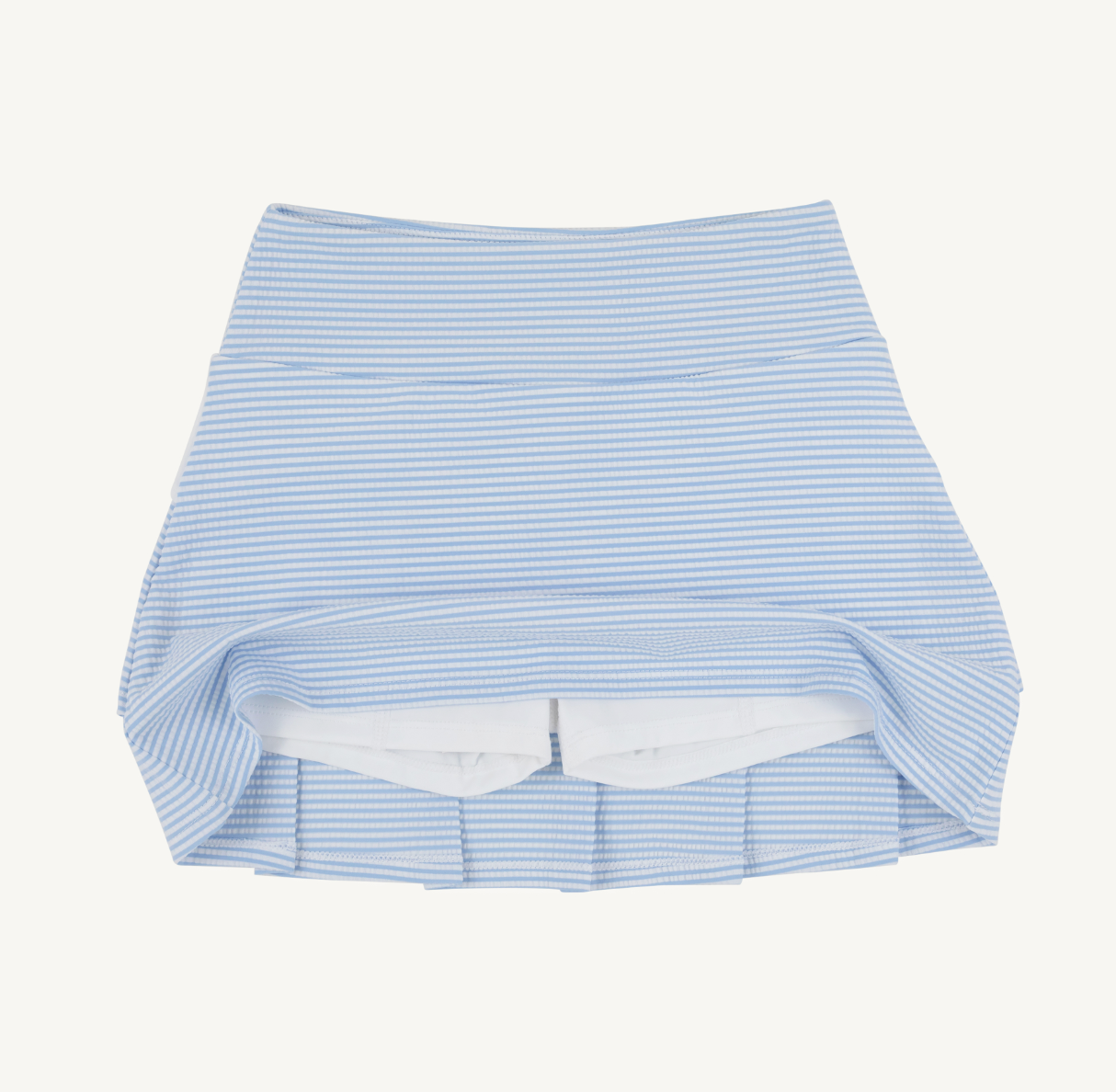 Prepletic Cindy Skort - Beale Street Blue Seersucker/Worth Ave White from Anderson Parker