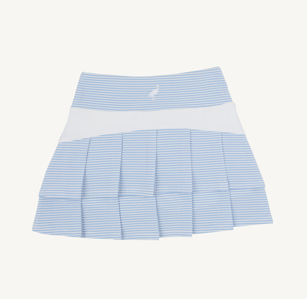 Prepletic Cindy Skort - Beale Street Blue Seersucker/Worth Ave White from Anderson Parker