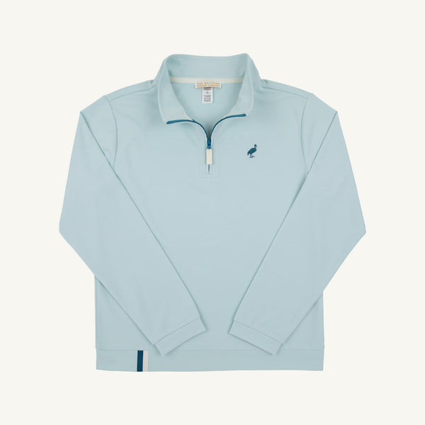 Prepletic™ Hayword Half Zip - Old Greenwich Green/Barnsley Blue from Anderson Parker