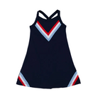 Prepletic™ Little Miss Tennis Dress - Nantucket Navy/Richmond Red/Worth Ave White/Beale Street Blue from Anderson Parker