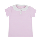 Prepletic Preppy Polo - Valley High Violet Stripe / Worth Ave White from Anderson Parker