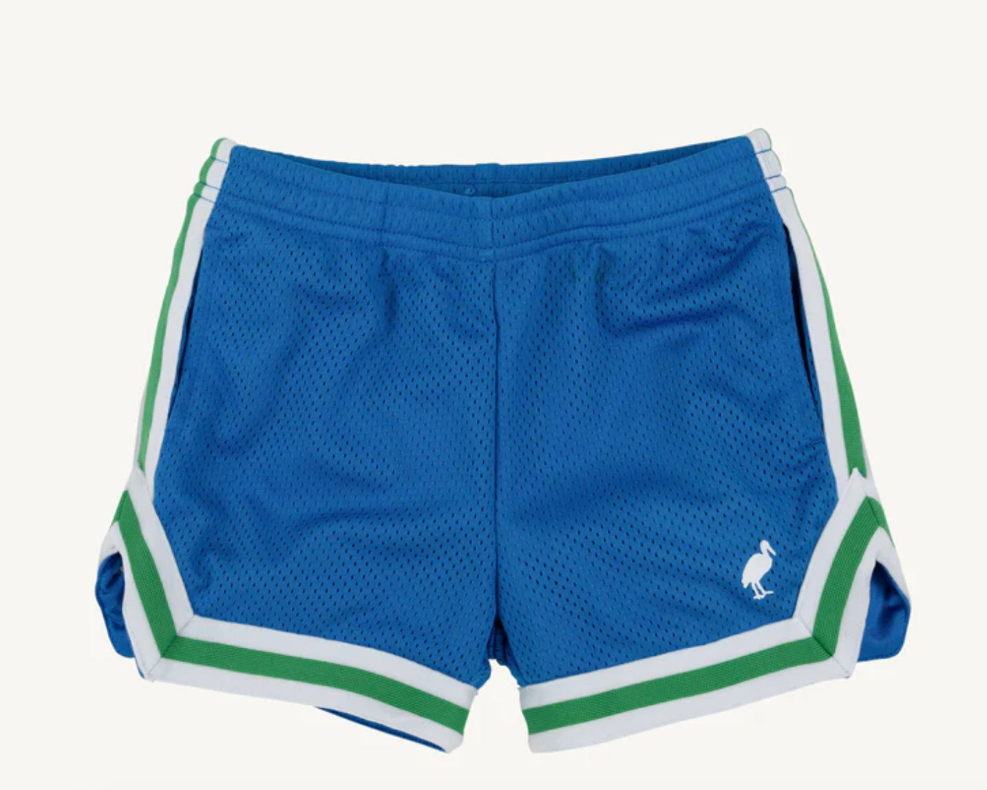 Prepletic Sheppy Shorts - Wood Boat Blue with Kiawah Kelly Green & Worth Avenue White Stork from Anderson Parker