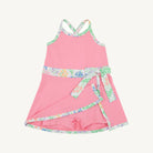 Prepletic™ Teggy Tennis Dress - Hamptons Hot Pink with Gaston Street Garden from Anderson Parker
