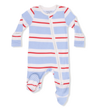 Preppy Rugby - 2 Way Zipper Footie from Anderson Parker