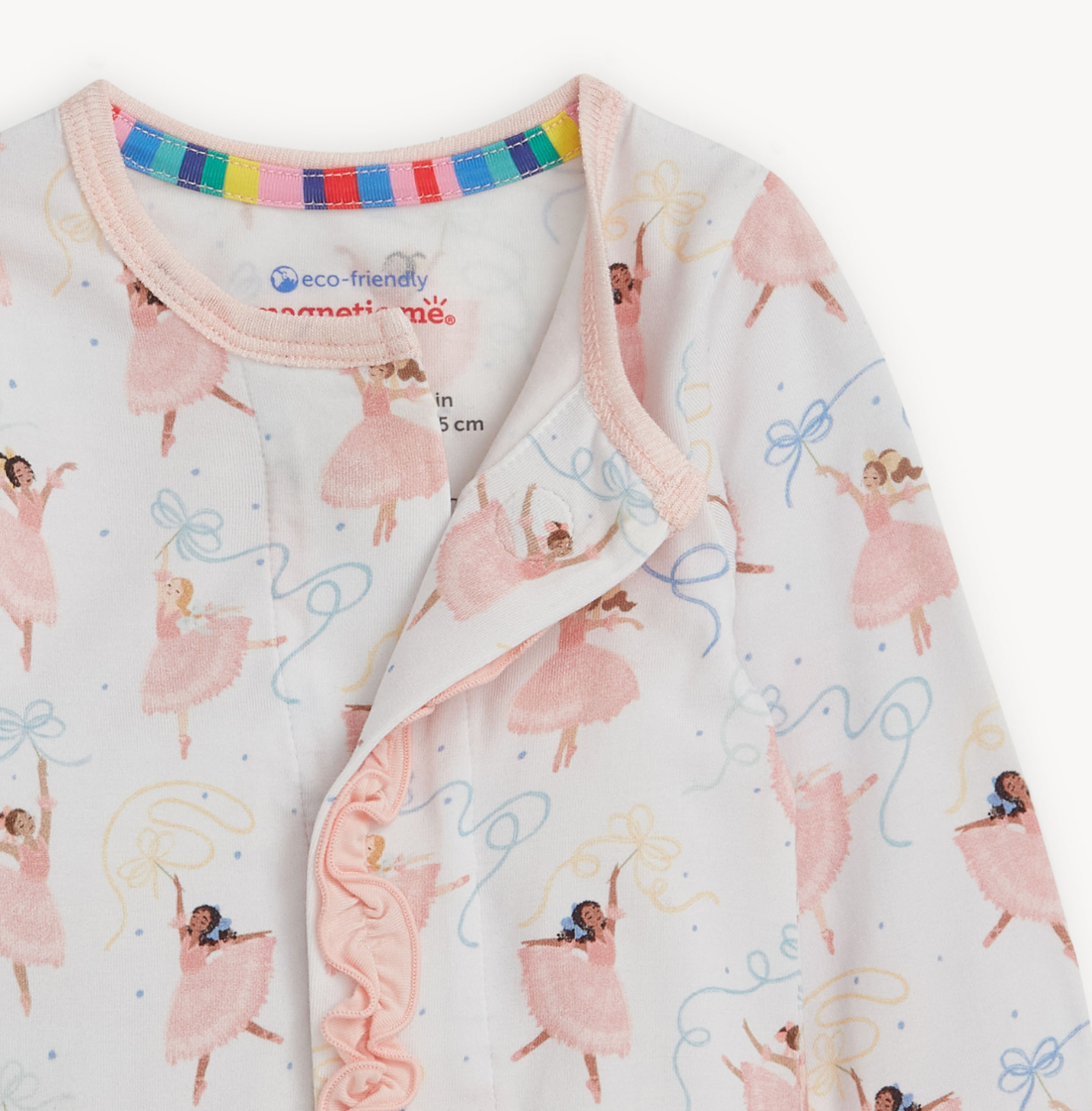 Pretty Plies Modal Footie W/ Ruffle from Anderson Parker