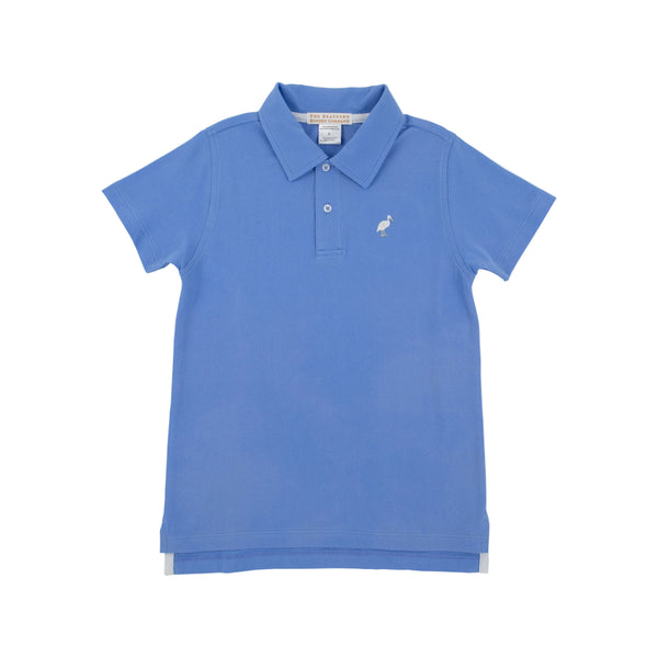 Prim And Proper Beach Polo - Sunrise Blvd Blue/Multicolor from Anderson Parker