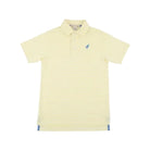 Prim And Proper Polo - Lake Worth Yellow Stripe/Barbados Blue from Anderson Parker