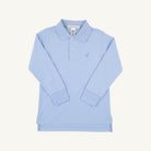 Prim And Proper Polo Ls Pima Onesie - Beale Street Blue/Barrington Blue from Anderson Parker