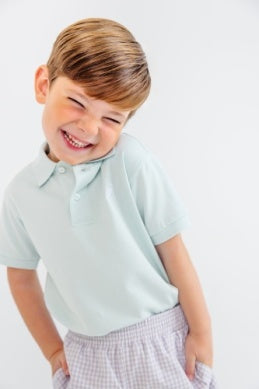 Prim And Proper Polo - Old Greenwich Green/Worth Ave White from Anderson Parker