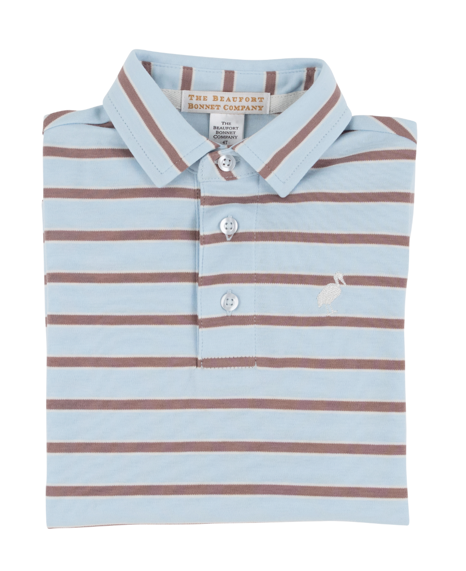 Prim & Proper - Buckhead Blue Palmetto Pearl and Gray Bay Brown Stripe/Palmetto Pearl from Anderson Parker