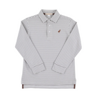 Prim & Proper - Long Sleeve - Grantley Gray Stripe/Gray Bay Brown from Anderson Parker