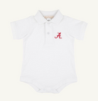 Prim & Proper Polo & Onesie - Worth Ave White/Worth Ave White/Alabama from Anderson Parker