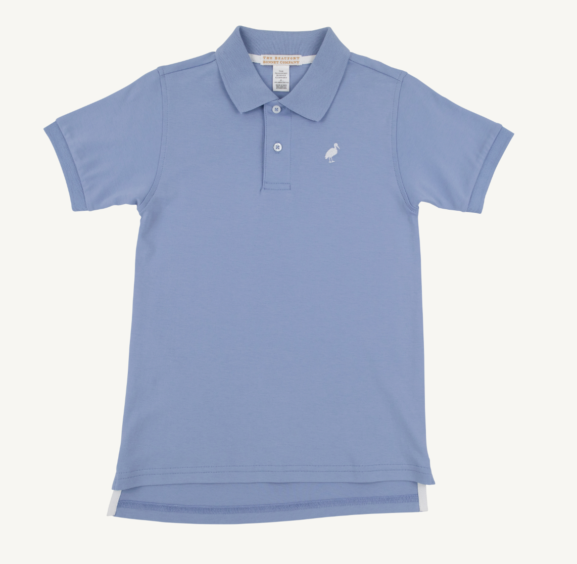 Prim & Proper Polo - Park City Periwinkle/Worth Ave White from Anderson Parker