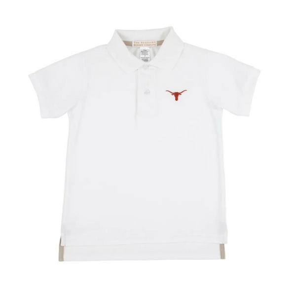 Prim & Proper Polo - Worth Ave White/Worth Ave White/Texas from Anderson Parker