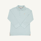 Prim and Proper Polo Long Sleeve - Old Greenwich Green/Keeneland Khaki from Anderson Parker