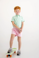 Prim and Proper Polo - Sumner County Stripe (Grace Bay Green)/Multicolor from Anderson Parker