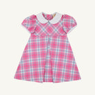 Princess Pleat Dress - Brenton Point Plaid/Worth Ave White from Anderson Parker