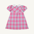 Princess Pleat Dress - Brenton Point Plaid/Worth Ave White from Anderson Parker