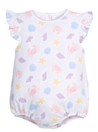 Printed Angel Sleeve Bubble - Sea Shells from Anderson Parker