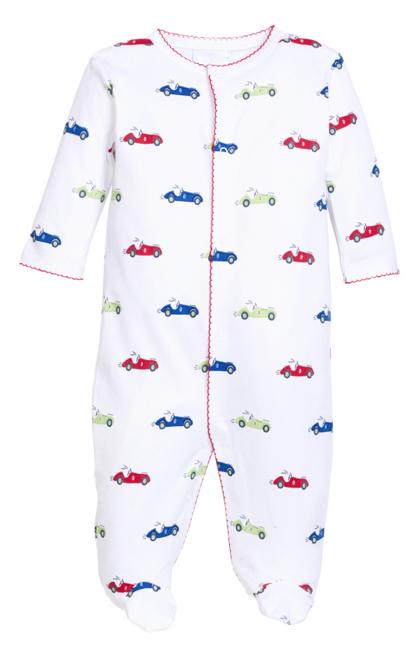 Printed Footie - Race Cars from Anderson Parker