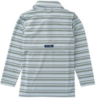Pro Performance Long Sleeve Polo - Arona Camping Green Stripe from Anderson Parker
