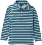 Pro Performance Long Sleeve Polo - Tapestry Stripe from Anderson Parker