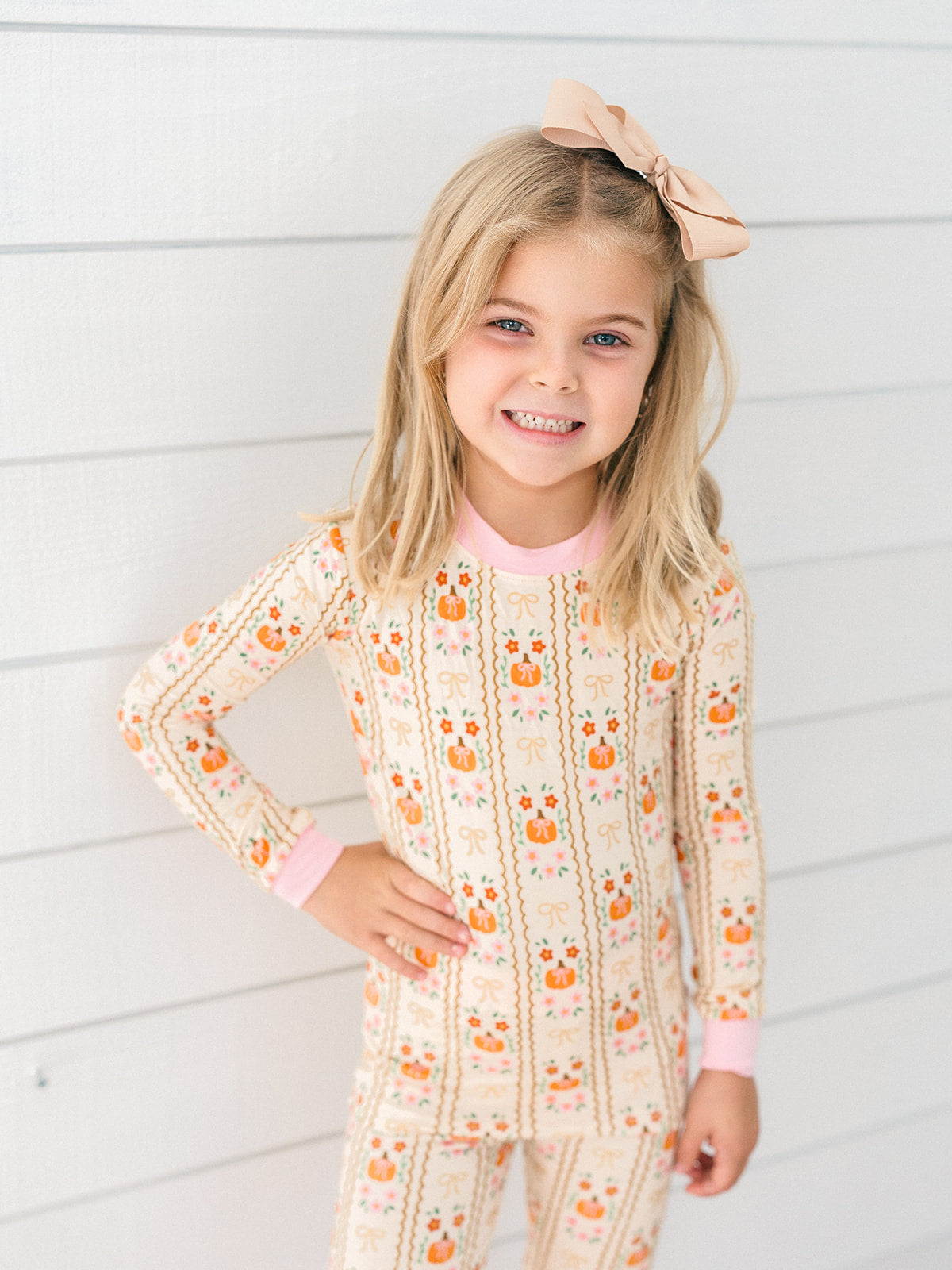 Pumpkin Darling PJ Set from Anderson Parker