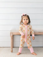 Pumpkin Darling Ruffle Romper from Anderson Parker