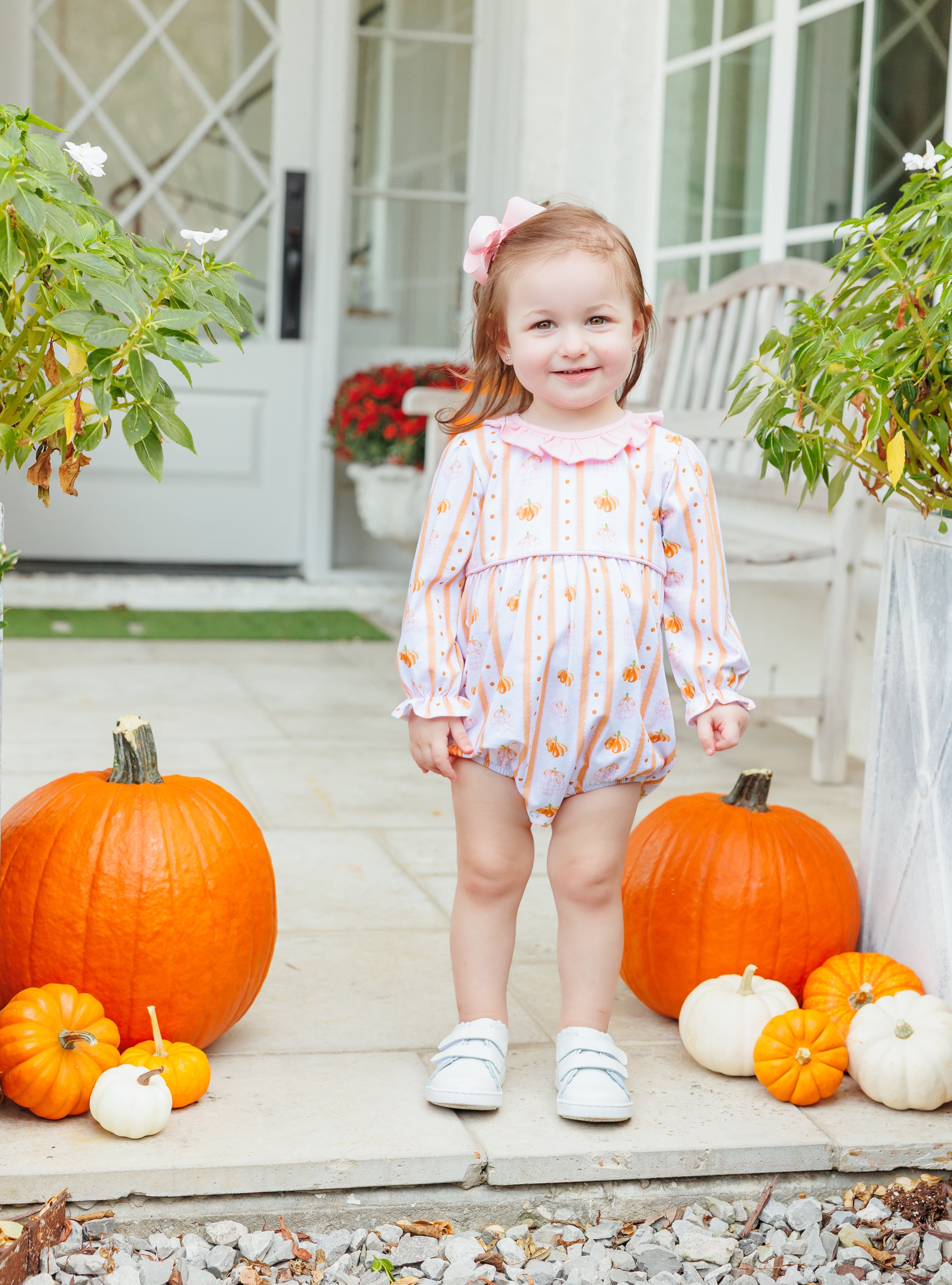 Pumpkin Patch Ruffle Bubble from Anderson Parker