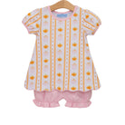 Pumpkin Patch Scalloped Bloomer Set from Anderson Parker