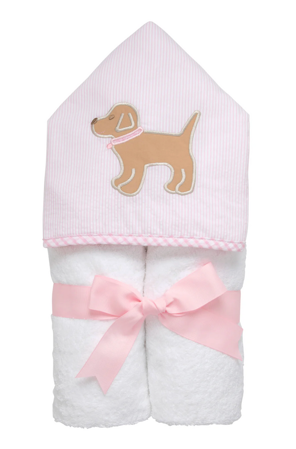 Puppy Everykid Towel, Pink from Anderson Parker