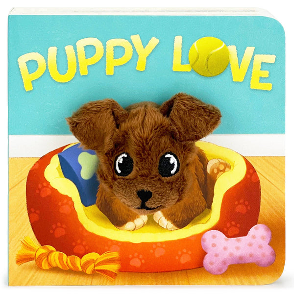 Puppy Love Interactive Finger Puppet Board Book from Anderson Parker