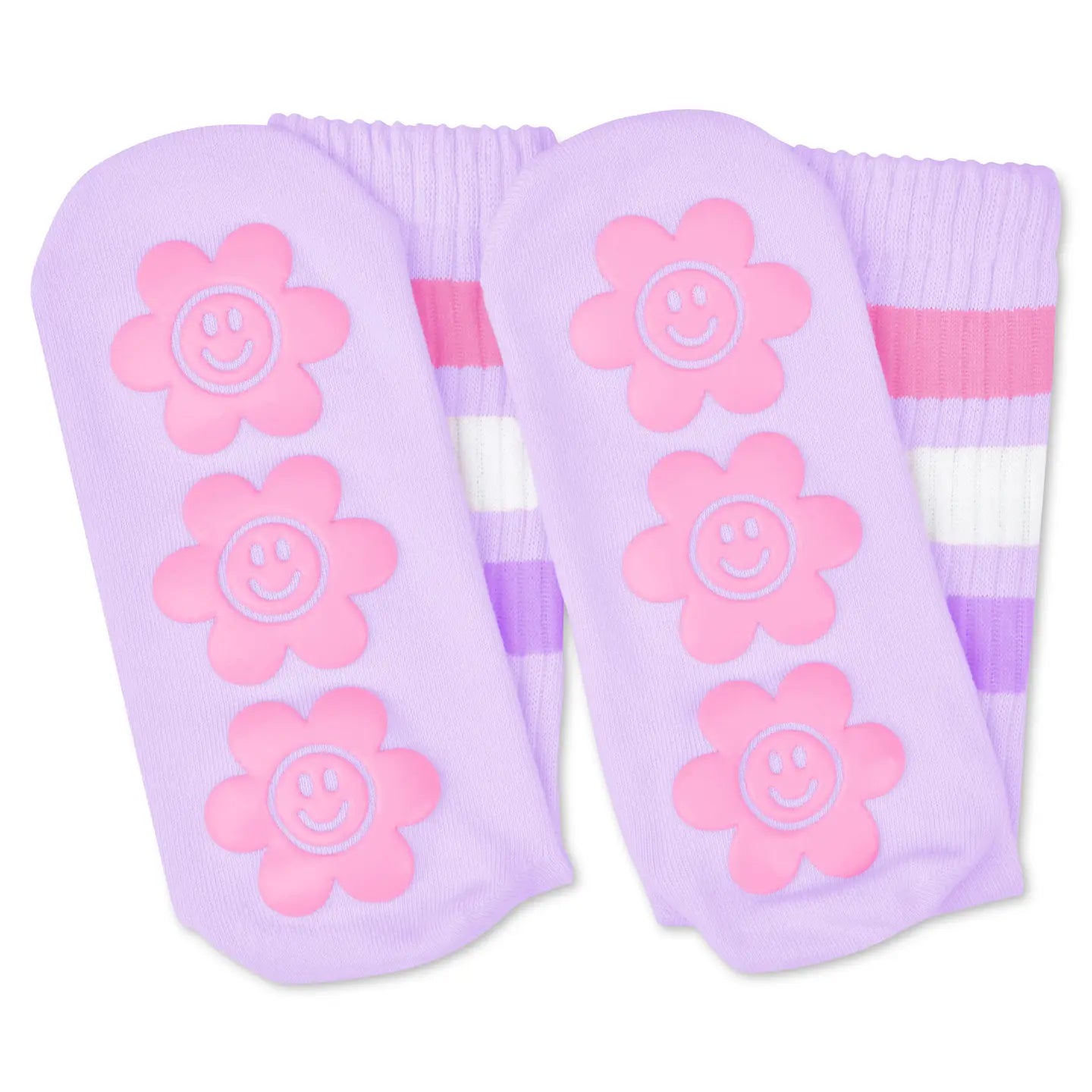 Purple Groovy Smile Socks from Anderson Parker
