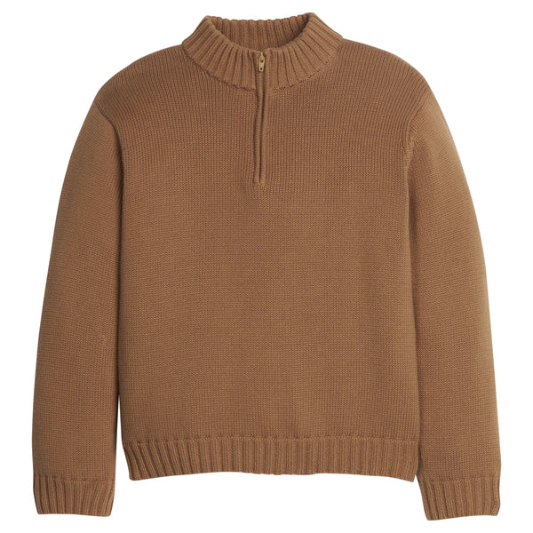 Quarter Zip - Chestnut from Anderson Parker