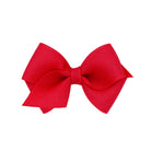 RED - Wee Classic Grosgrain Girls Hair Bow from Anderson Parker