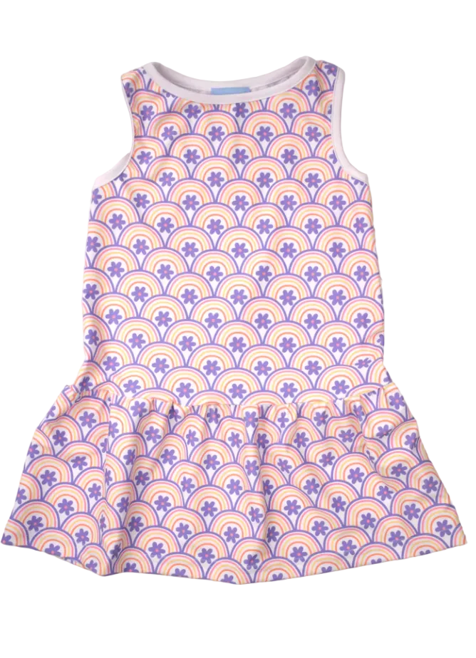 RETRO RAINBOW TANK DRESS from Anderson Parker