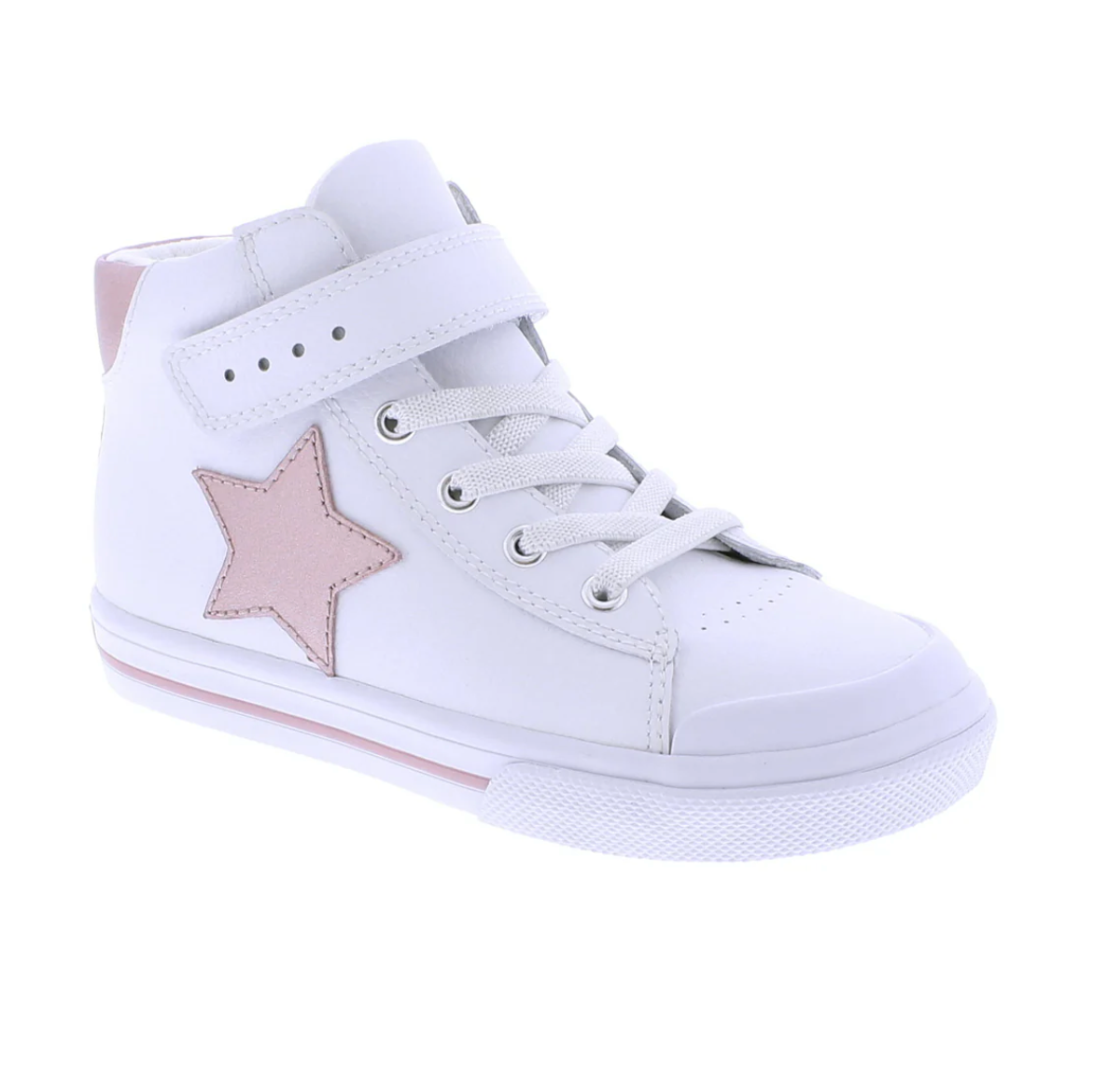 RILEY - V105-106 - White/Rose Leather from Anderson Parker