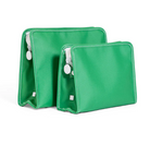 ROADIE LARGE Zip Pouch - Coated Canvas Kelly Green from Anderson Parker