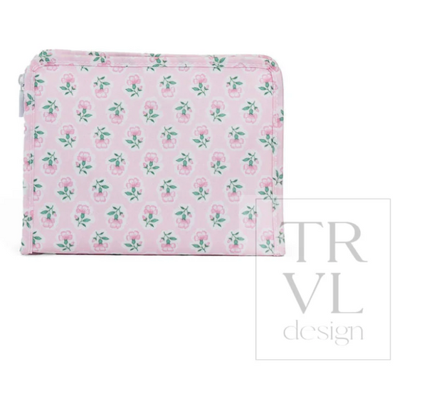ROADIE MEDIUM Zip Pouch - Petite Fleur Pink from Anderson Parker