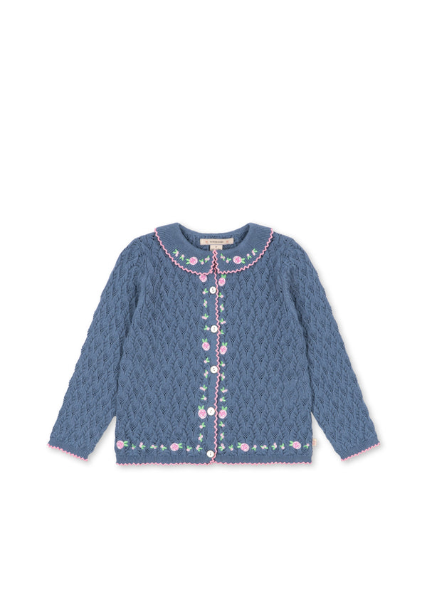 ROSIER CARDIGAN - ASHLEY BLUE from Anderson Parker