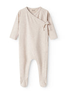 RUBELLO FOOTIE & HAT SET - Light Beige Mel. from Anderson Parker