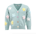 Rainbow Plush Stars Cardigan from Anderson Parker
