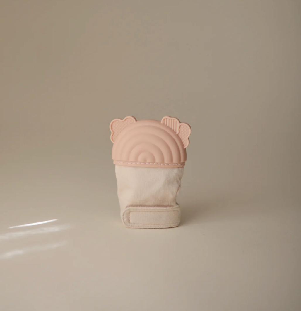 Rainbow Teething Mitten from Anderson Parker