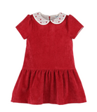 Randalls Collar Dropwaist Dress Red from Anderson Parker