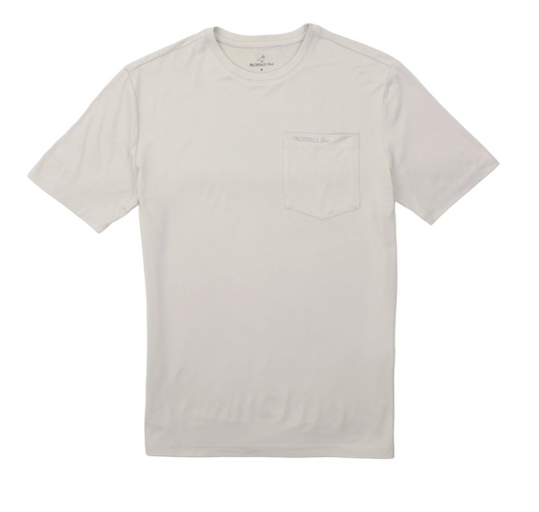Ravine Pocket SS Tee - Glacier from Anderson Parker