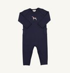 Rayburn Romper - Pima - Nantucket Navy/Dog from Anderson Parker