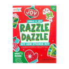 Razzle Dazzle Mini DIY Gem Sticker Kit - Jingle & Joy - 8 Stickers from Anderson Parker
