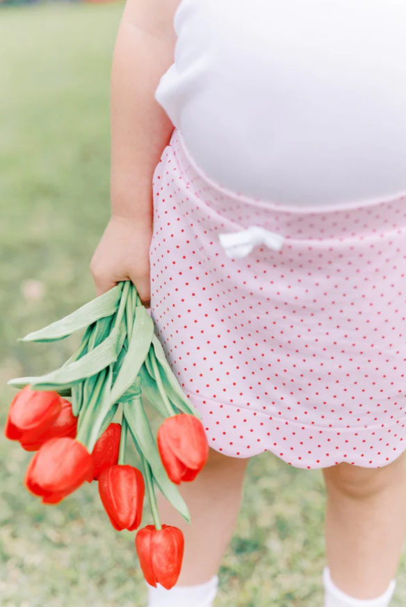 Red Dot Skort and Shirt Set from Anderson Parker