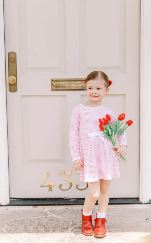 Red Dot Waist Dress from Anderson Parker