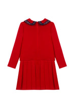 Red Dress with Tweed Details from Anderson Parker